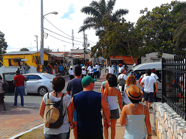 Entrance at Port of Falmouth in Trelawny
